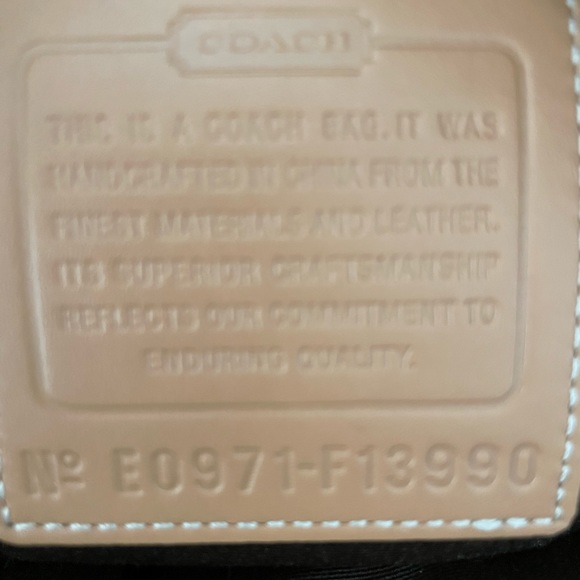 Coach Vintage Satchel Handbag E0971-F13990 - Picture 10 of 10